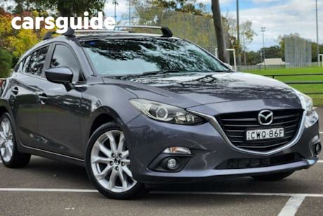 Grey 2014 Mazda 3 Hatchback SP25