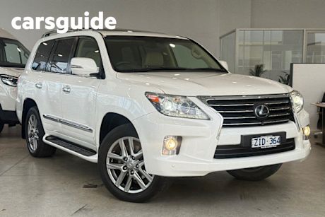 White 2012 Lexus LX570 Wagon