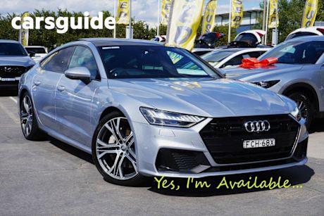 Silver 2018 Audi A7 Sportback Spback 55 Tfsi Quattro(hybrid)