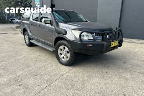 Grey 2013 Holden Colorado Crew Cab Pickup LTZ (4X4)