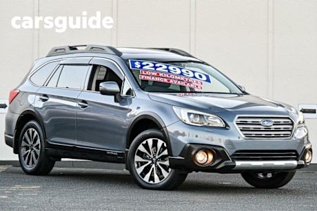 Grey 2017 Subaru Outback Wagon 2.5I Premium