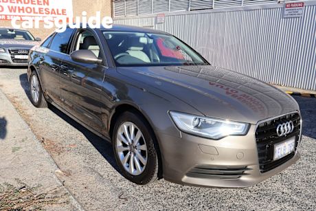 Bronze 2013 Audi A6 Sedan 2.0 TDI