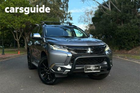 Grey 2019 Mitsubishi Pajero Sport Wagon Black Edition (4X4) 7 Seat