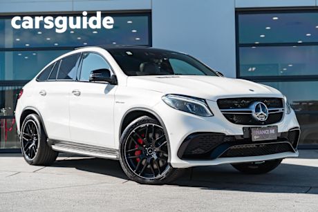 White 2018 Mercedes-Benz GLE63 Coupe S 4Matic