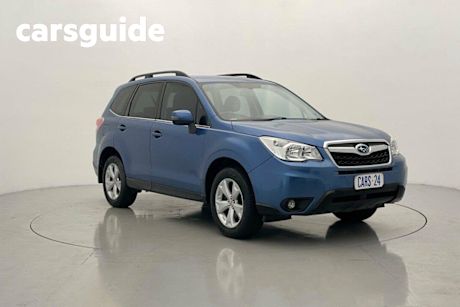 Blue 2015 Subaru Forester Wagon 2.5I-L
