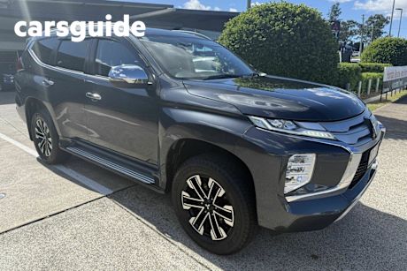 Grey 2022 Mitsubishi Pajero Sport Wagon Exceed (4WD) 7 Seat