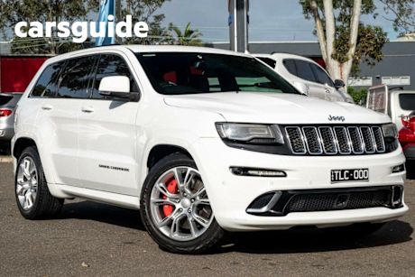 White 2013 Jeep Grand Cherokee Wagon SRT 8 (4X4)