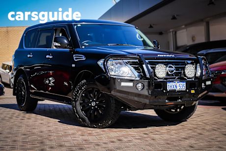 Black 2019 Nissan Patrol Wagon TI (4X4)