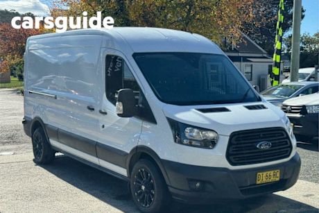 White 2017 Ford Transit Commercial 350L (Mid Roof)