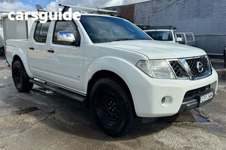 2012 Nissan Navara Dual Cab Utility ST-X 550 (4X4)