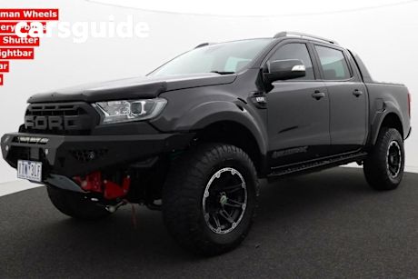 Black 2021 Ford Ranger Double Cab Pick Up Wildtrak 3.2 (4X4)