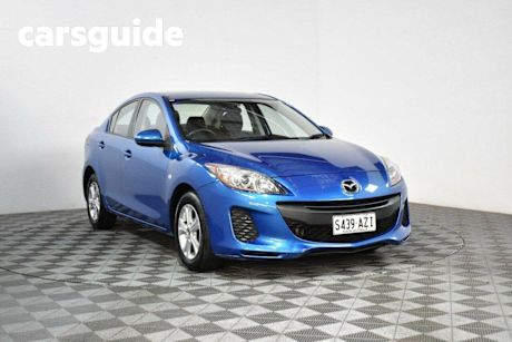 Blue 2013 Mazda 3 Sedan NEO