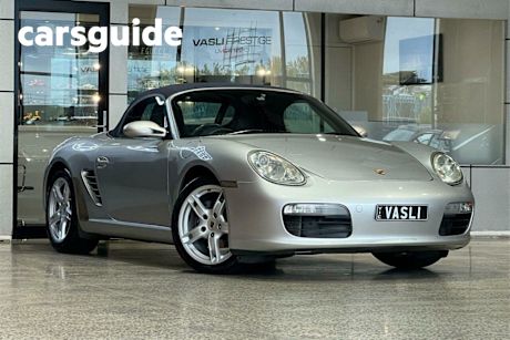 Silver 2005 Porsche Boxster Roadster