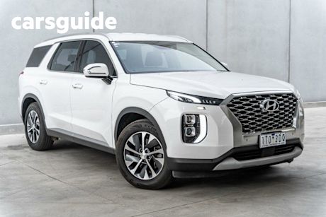 White 2021 Hyundai Palisade Wagon (8 Seat)