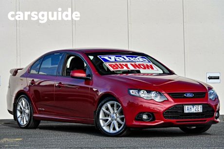 Red 2013 Ford Falcon Sedan XR6