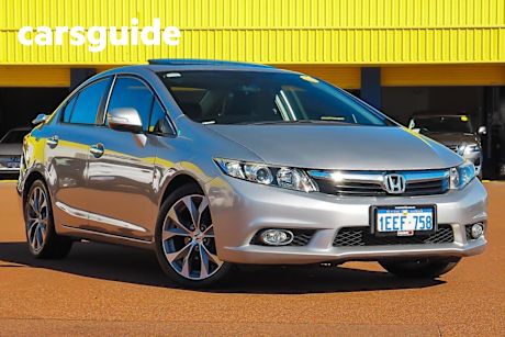 Silver 2013 Honda Civic Sedan Sport