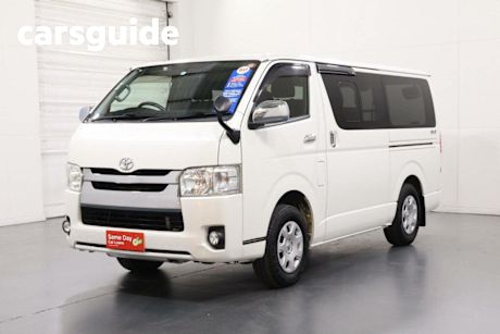 White 2016 Toyota Hiace Commercial KDH206 AUTO DEISEL 3.0LT