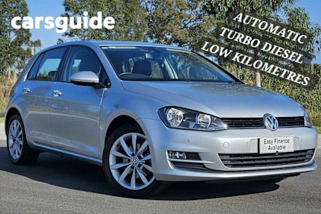 Silver 2015 Volkswagen Golf Hatchback 110 TDI Highline