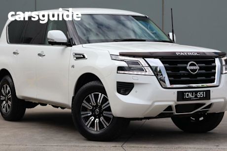 White 2023 Nissan Patrol Wagon TI (4X4)