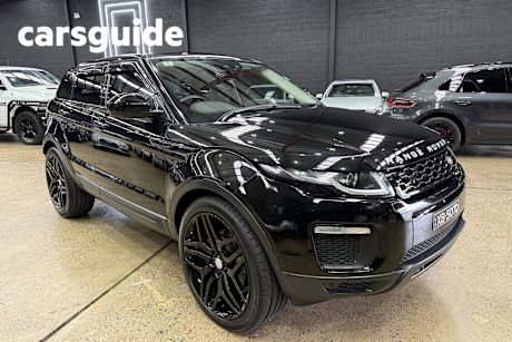 Black 2015 Land Rover Range Rover Evoque Wagon TD4 150 SE