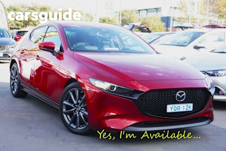 Red 2019 Mazda 3 Hatchback Touring (5YR)