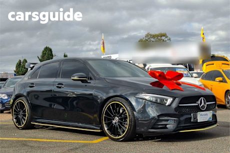 Black 2019 Mercedes-Benz A250 Hatchback 4Matic Limited Edition