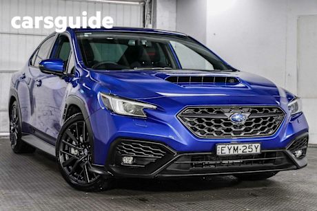 Blue 2023 Subaru WRX Sedan RS (awd)