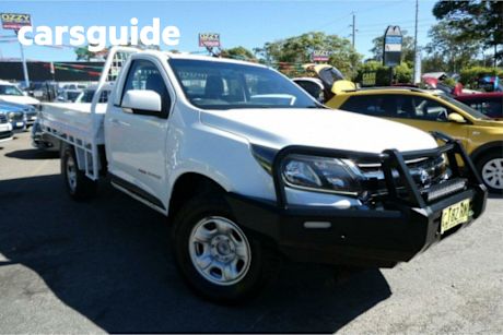 White 2016 Holden Colorado Cab Chassis LS (4X4)