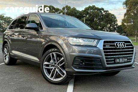 Black 2018 Audi Q7 Wagon 3.0 TDI Quattro