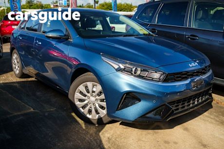 Blue 2024 Kia Cerato Hatchback S