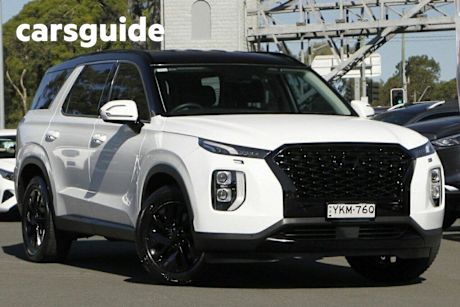 White 2021 Hyundai Palisade Wagon (8 Seat)