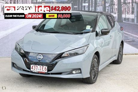Black 2023 Nissan Leaf Hatchback E+