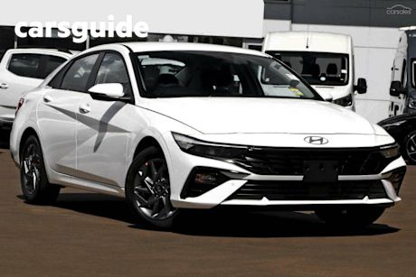 White 2024 Hyundai I30 Sedan HEV 1.6P DCT