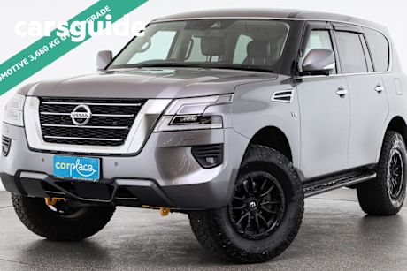 Grey 2021 Nissan Patrol Wagon TI (4X4)