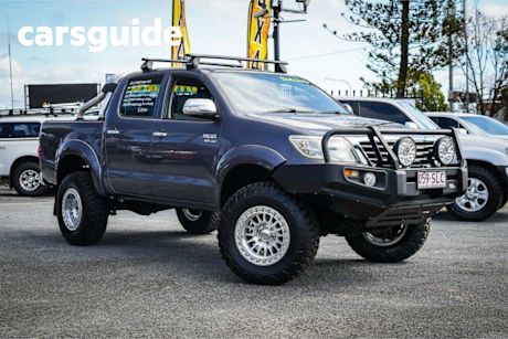 Grey 2012 Toyota Hilux Dual Cab Pick-up SR5 (4X4)