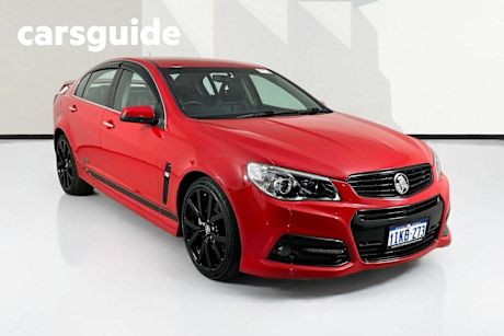 Red 2014 Holden Commodore Sedan SS-V