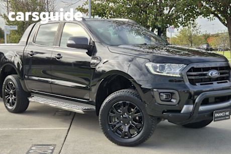 Black 2020 Ford Ranger Double Cab Pick Up Wildtrak 3.2 (4X4)
