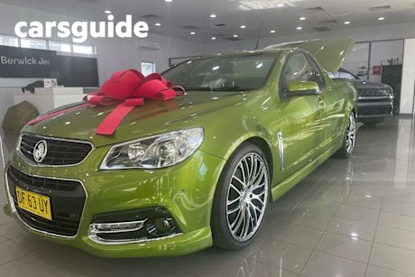 Green 2015 Holden UTE Utility SS-V
