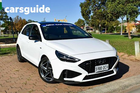 White 2024 Hyundai I30 Hatchback N Line PRM Mhev