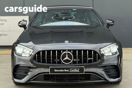 Grey 2021 Mercedes-Benz E53 Cabriolet 4Matic+ EQ (hybrid)