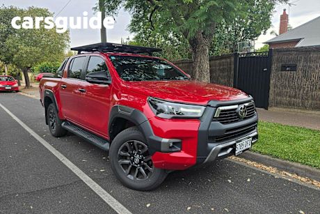 Red 2020 Toyota Hilux Double Cab Pick Up Rogue (4X4)