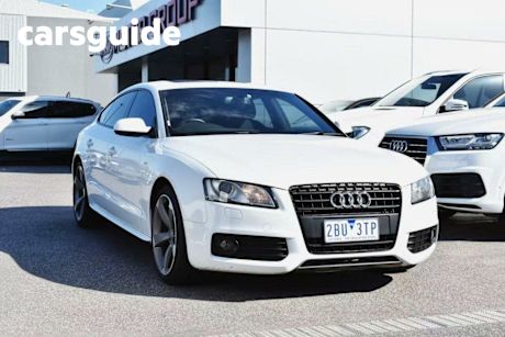 White 2011 Audi A5 Coupe 2.0 Tfsi