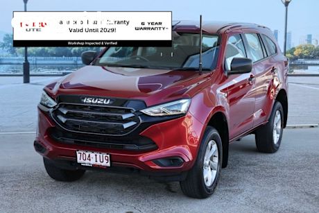 Red 2023 Isuzu MU-X Wagon LS-M (4X2)