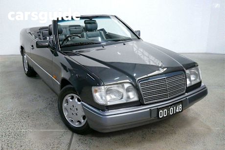 Black 1994 Mercedes-Benz E220 Cabriolet CA