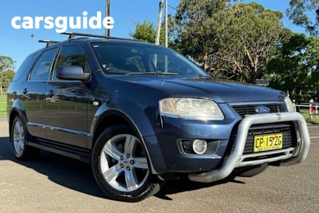 Grey 2009 Ford Territory Wagon TS Limited Edition (rwd)
