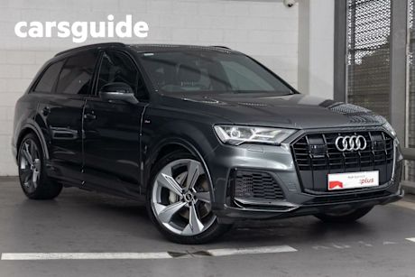 Grey 2022 Audi Q7 Wagon 55 Tfsi S Line Quattro Mhev