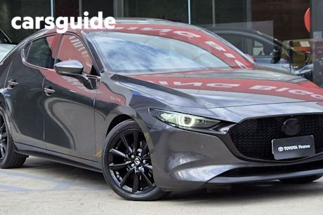 Grey 2021 Mazda 3 Hatchback G25 Astina