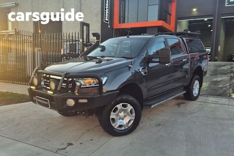 Grey 2016 Ford Ranger Dual Cab Utility XLT 3.2 (4X4)
