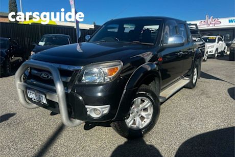 Black 2011 Ford Ranger Dual Cab Pick-up XLT (4X4)