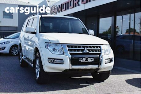 White 2020 Mitsubishi Pajero Wagon GLX (4X4) 7 Seat